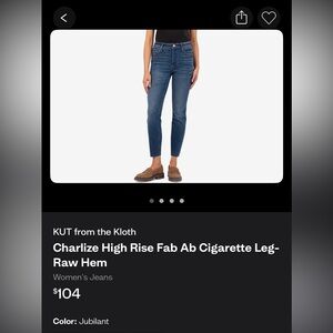 Kut from the Kloth jeans